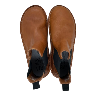 VIBAe Helsinki leather boots, cognac brown | 43