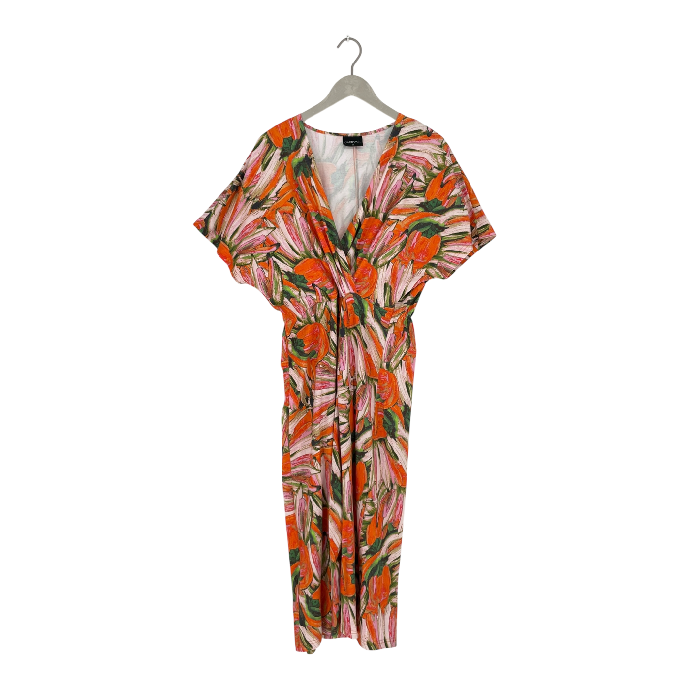 Aarre twist dress, orange multicolor | woman M