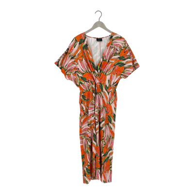 Aarre twist dress, orange multicolor | woman M
