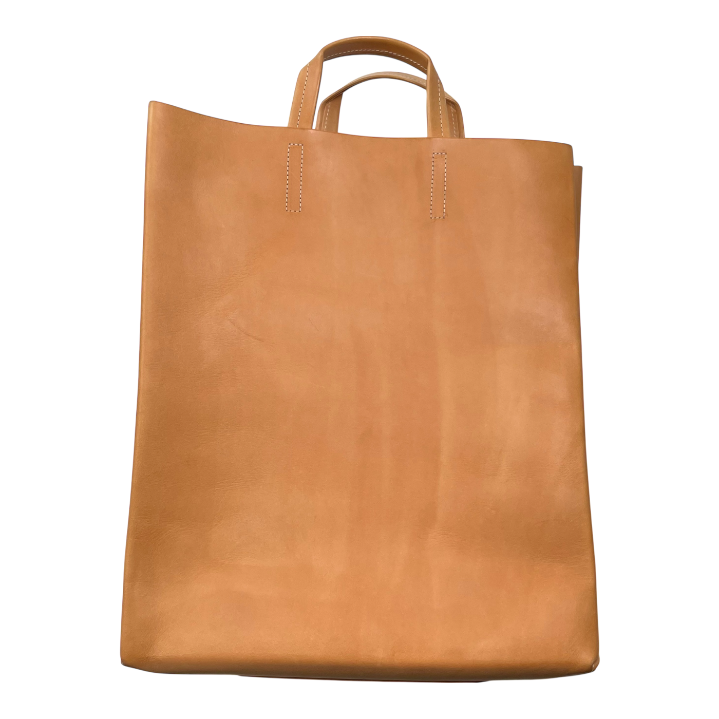 Harold's Bags kraud leather paperbag, caramel