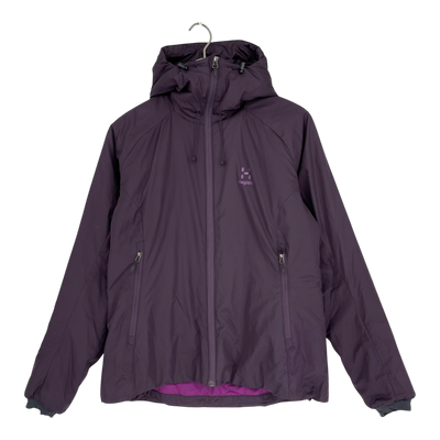 Haglöfs barrier hood jacket, purple | woman M