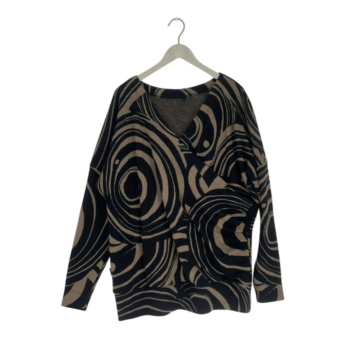 Ommellinen merino shirt, black | woman 3XL