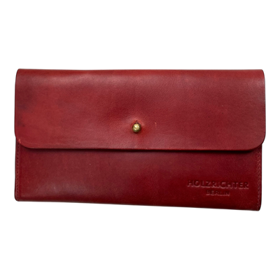 Holzrichter leather wallet, red