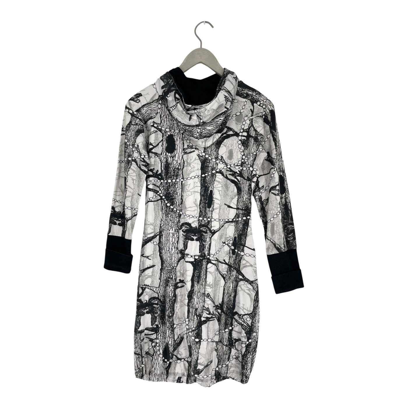 Ommellinen hooded tunic, animal | woman S