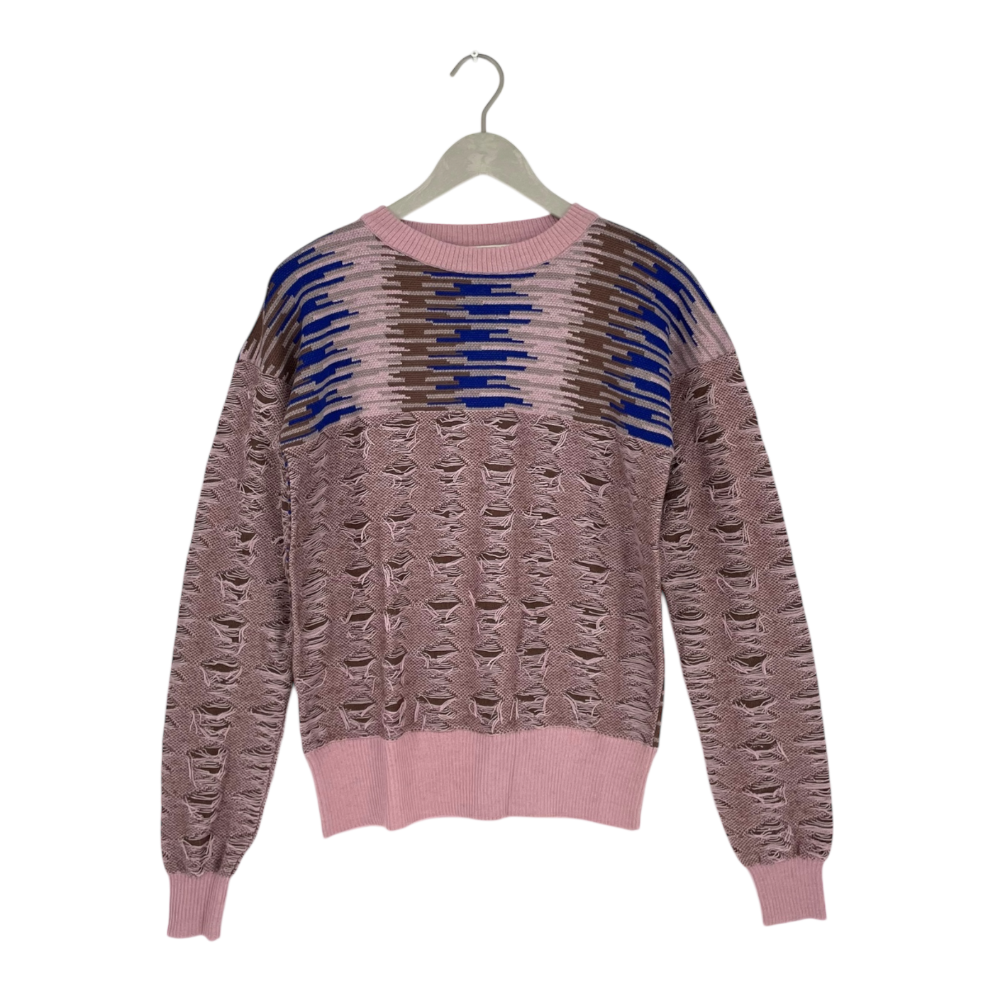 KARINFRAIDENRAIJ bello knitted sweater, multicolor/pink | woman S
