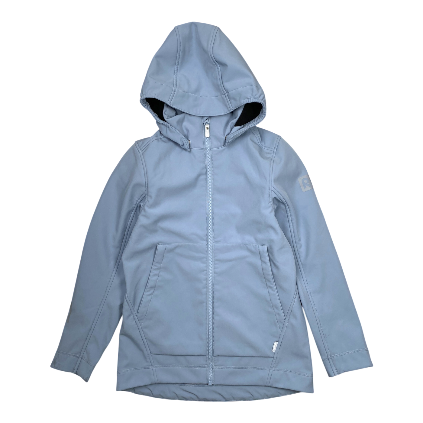 Reima espoo softshell jacket, light blue | 146cm