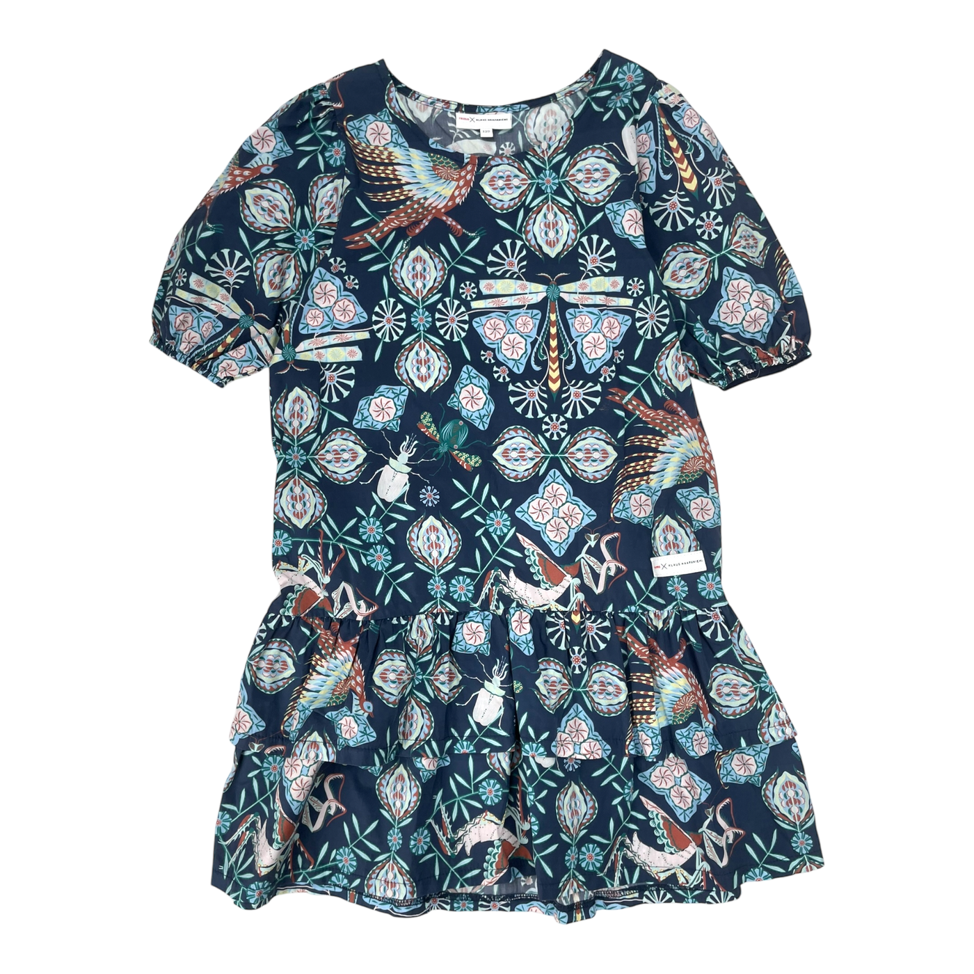 Reima x Klaus Haapaniemi angervo dress, flowers | 122cm