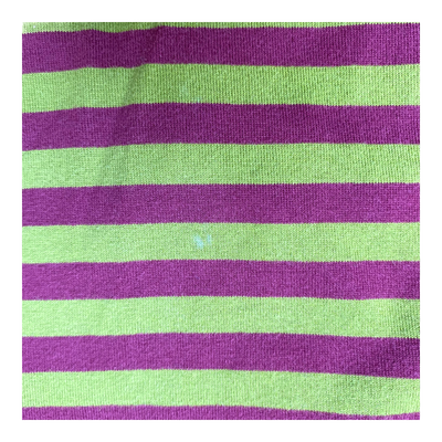 Marimekko stripe shirt, purple & olive | 128/134cm