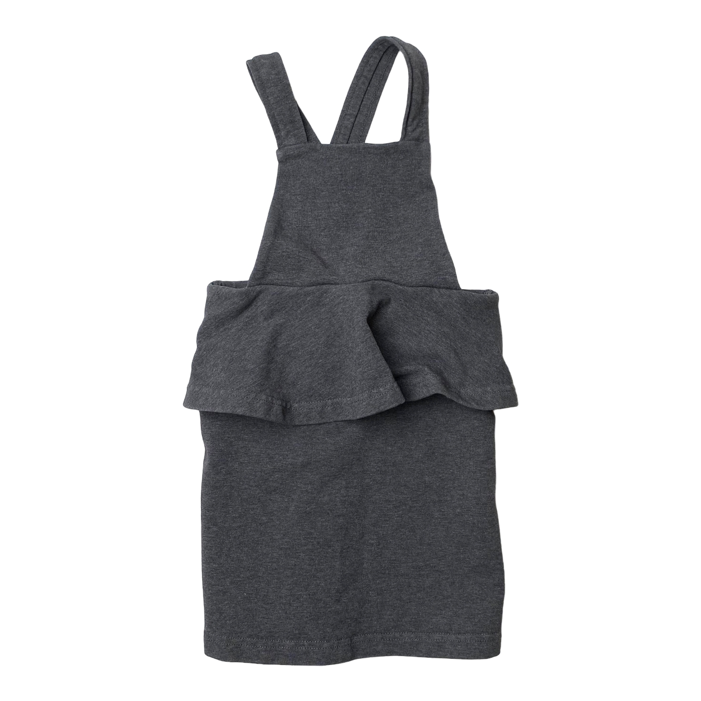Kaiko dungaree skirt, grey | 98/104cm