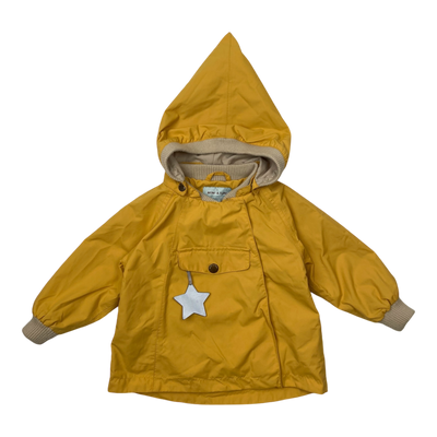 Mini A Ture matwai spring anorak, yellow | 80cm