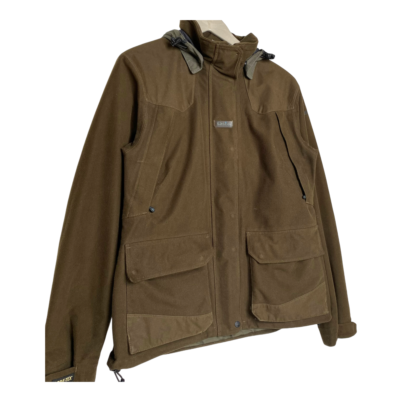 Sasta goretex shell jacket, dark olive | woman 44