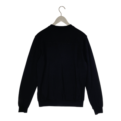 North Outdoor merino sweat shirt, black | man L