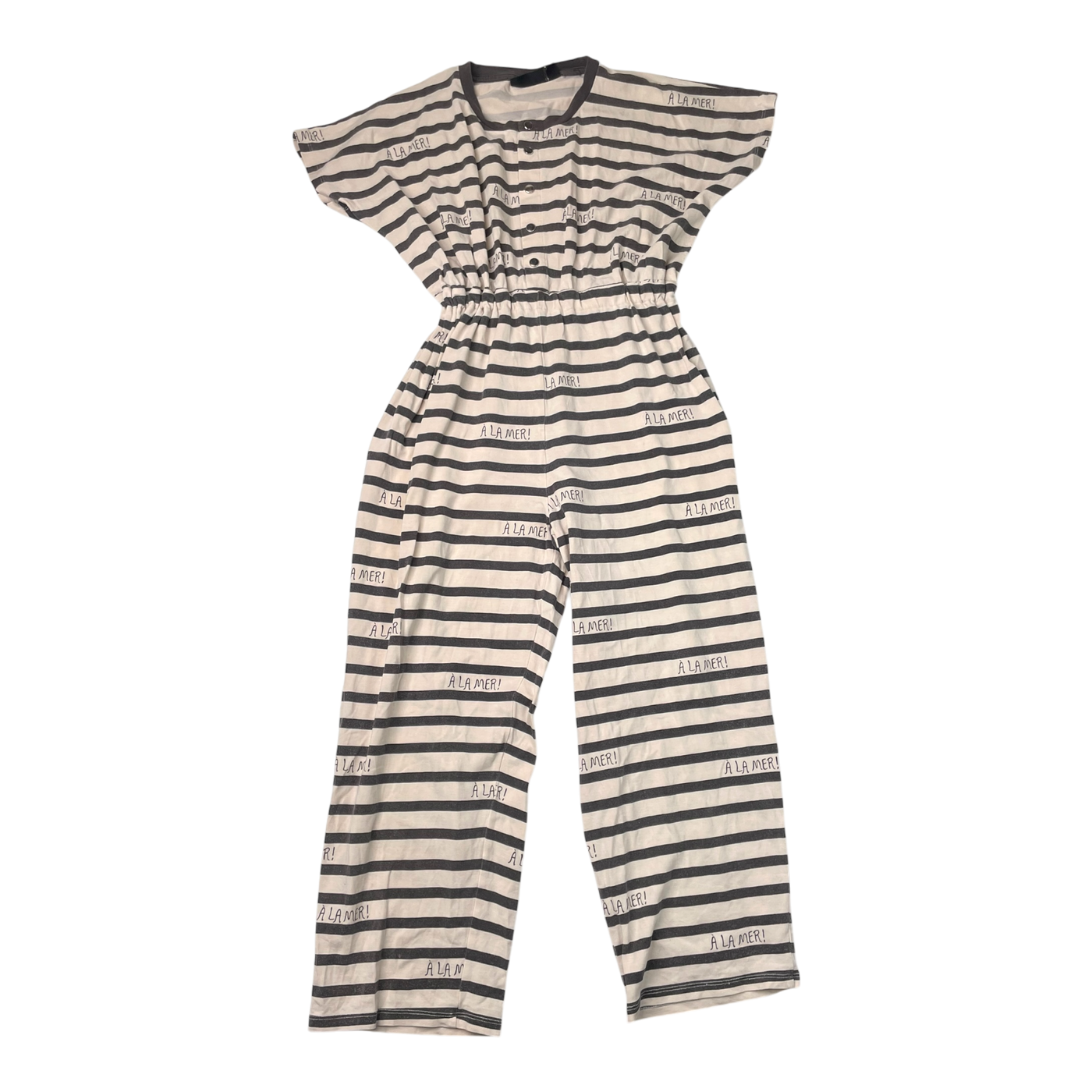 Mini Rodini tricot jumpsuit, stripes | 128/134cm