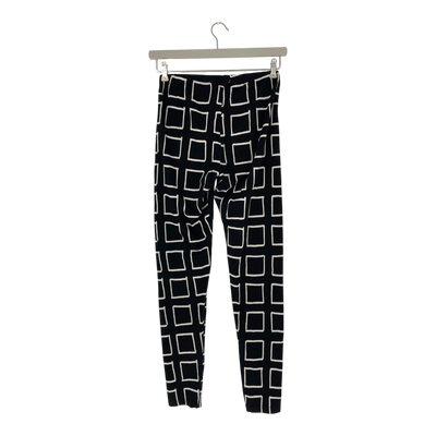 Mainio leggings, black & white | woman L/XL