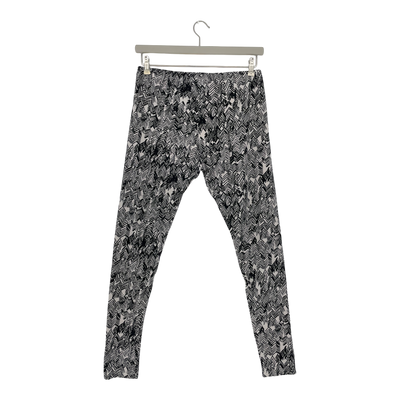 Papu leggings, black/white | woman XL