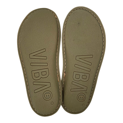 VIBAe Roma leather slippers, cognac brown | 44