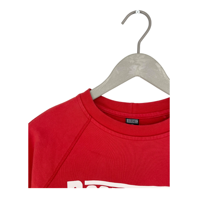 R-Collection logo sweatshirt, red | unisex XS