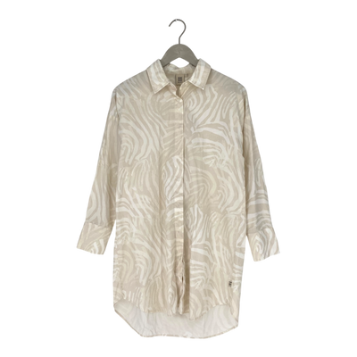 Kaiko long shirt, zebra | woman XS