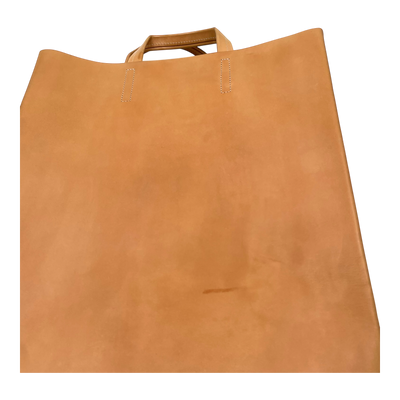 Harold's Bags kraud leather paperbag, caramel