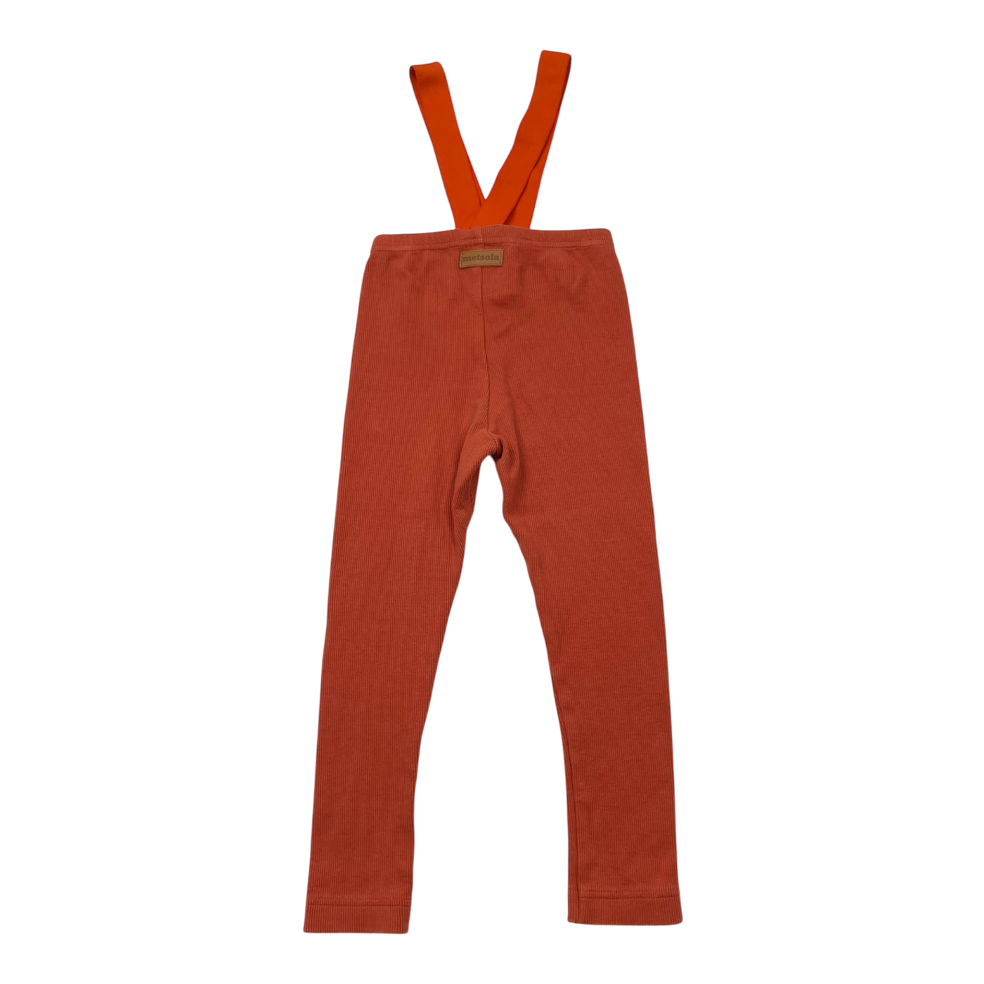 Metsola rib brace leggings, mahogany | 98/104cm