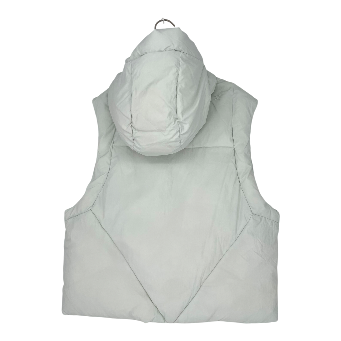 Embassy of Bricks and Logs andora puffer vest, ice blue | woman S
