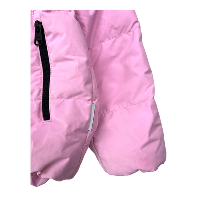 Reima paimio down winter jacket, light pink | 110cm