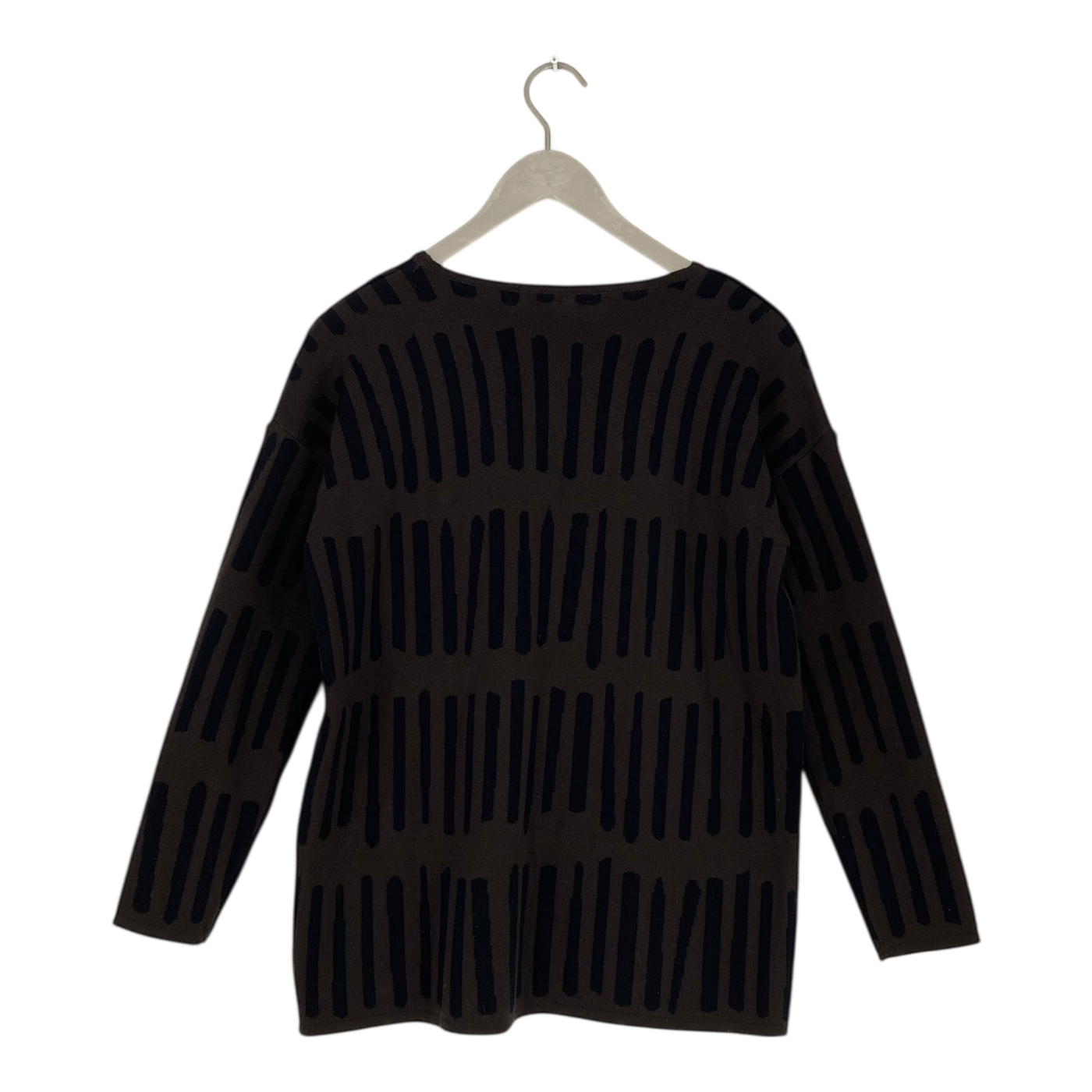 Ritva Falla merino sweater, brown | woman S