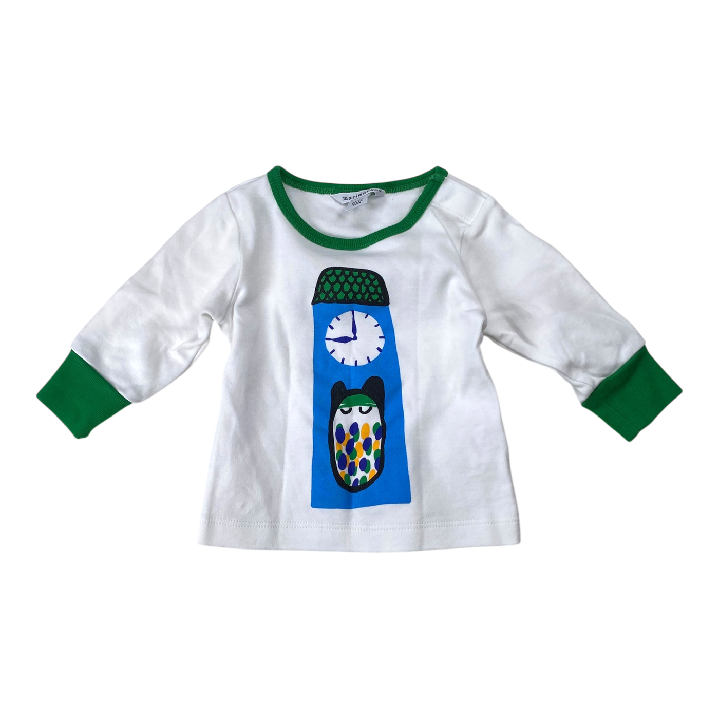 Marimekko shirt, white | 62cm