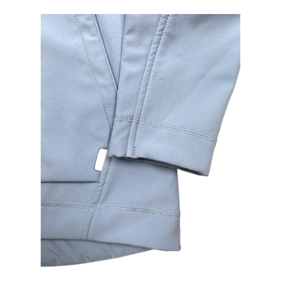 Reima espoo softshell jacket, light blue | 146cm