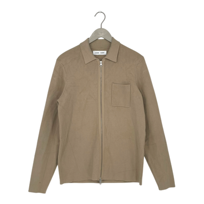 Samsøe Samsøe knitted cardigan, tan | man M