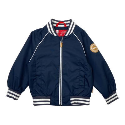 Reima midseason jacket, navy blue | 104cm