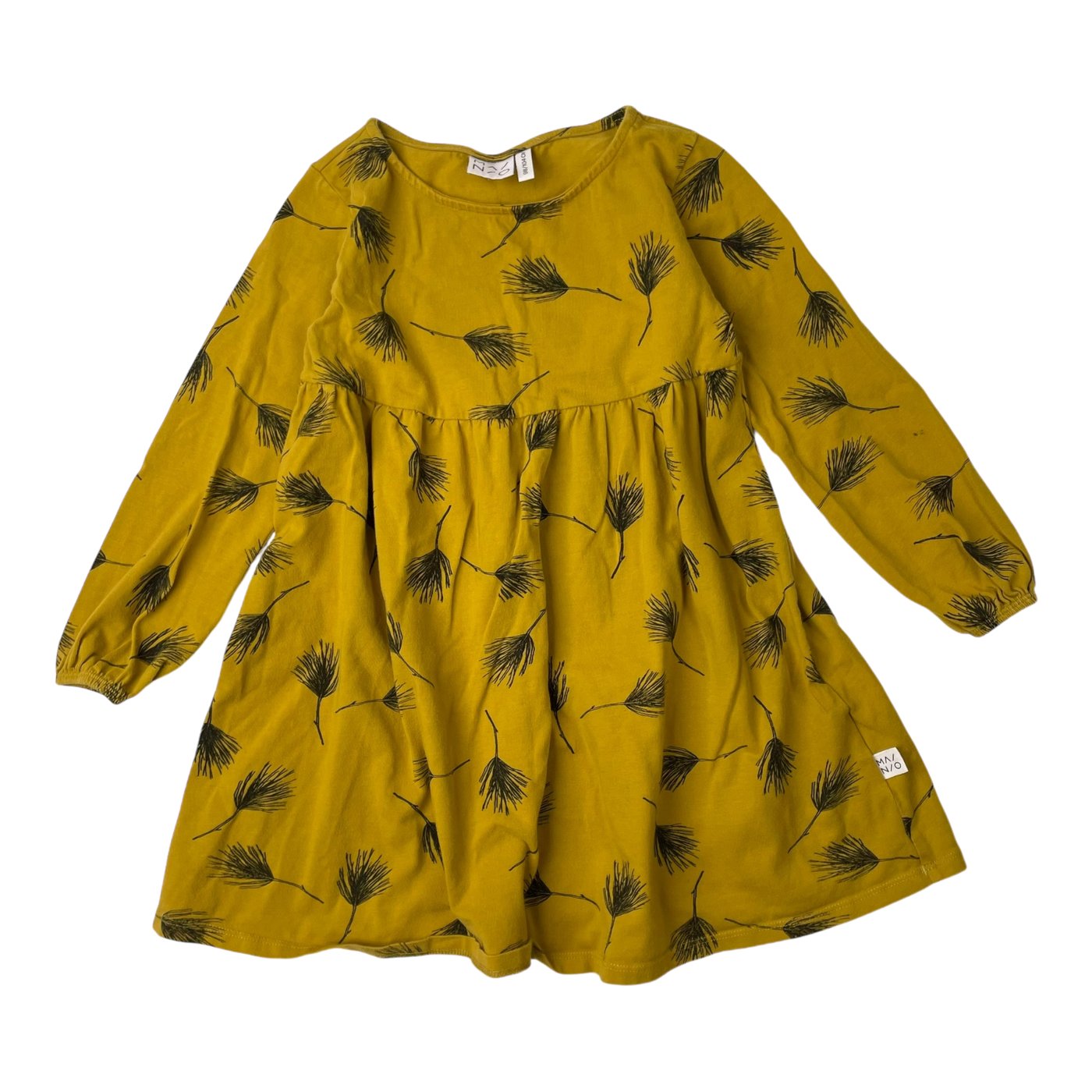 Mainio dress, yellow | 98/104cm