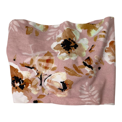 Kaiko bow headwrap, flower | 3-6m