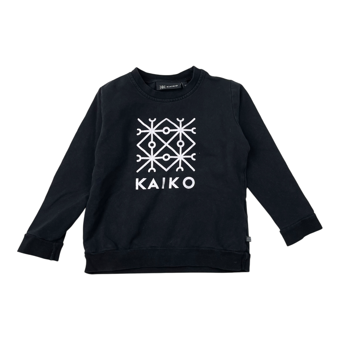 Kaiko logo sweatshirt, black | 98/104cm