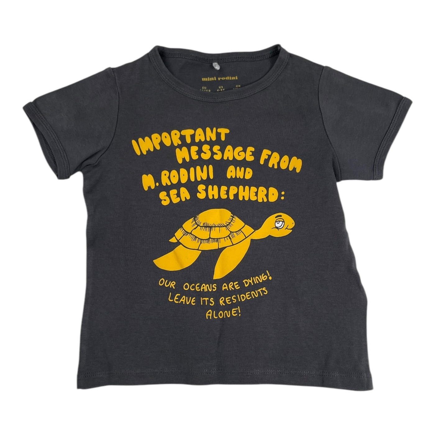 Mini Rodini t-shirt, turtle | 104/110cm