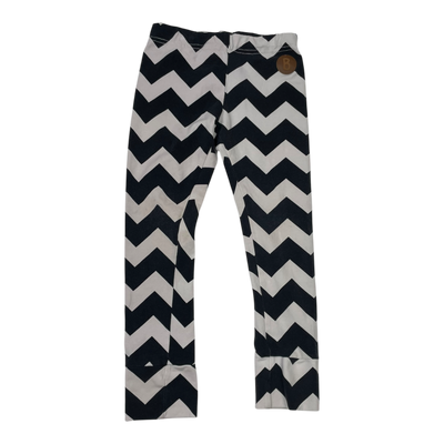 Blaa leggings, stripes | 98/104cm