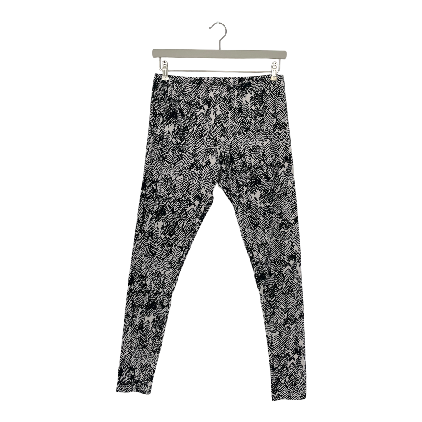 Papu leggings, black/white | woman XL