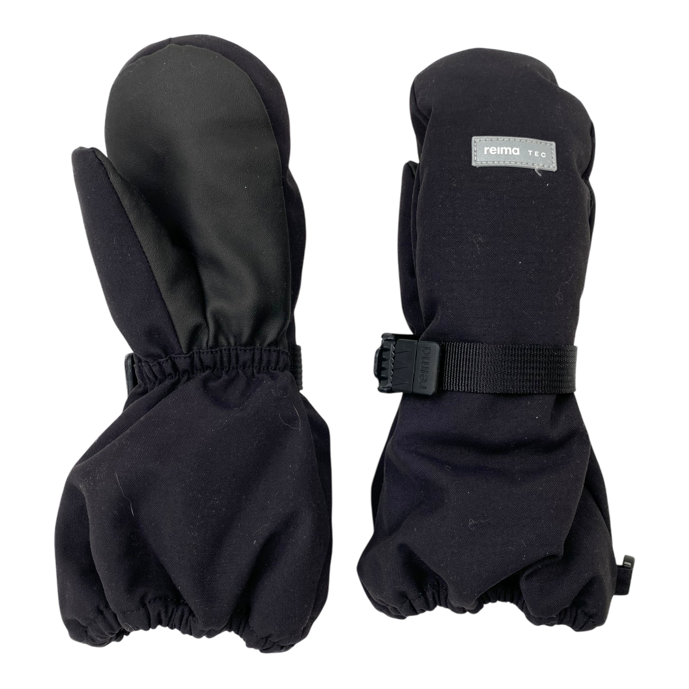 Reima ote winter mittens, black | 6-8y