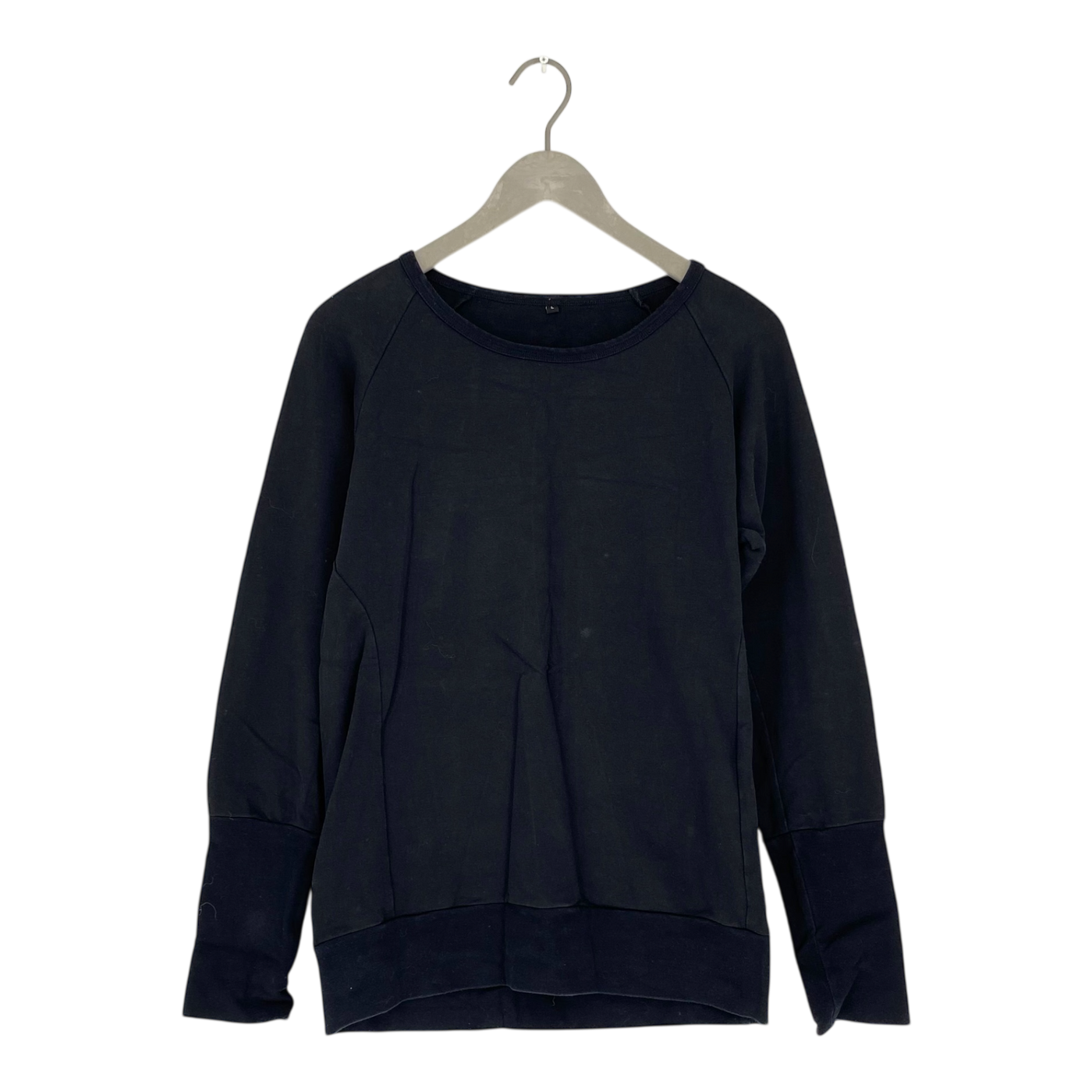 Ommellinen basic sweatshirt, black | woman L