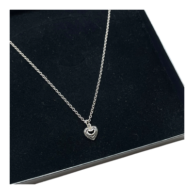 Kalevala Koru talon sydän necklace, silver