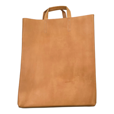 Harold's Bags kraud leather paperbag, caramel