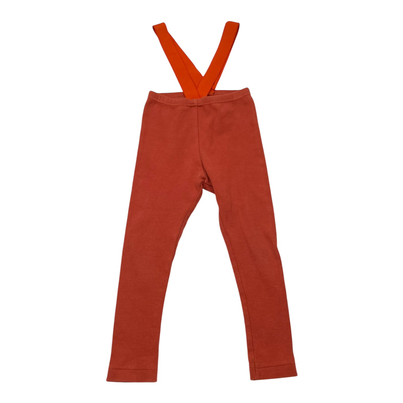 Metsola rib brace leggings, mahogany | 98/104cm