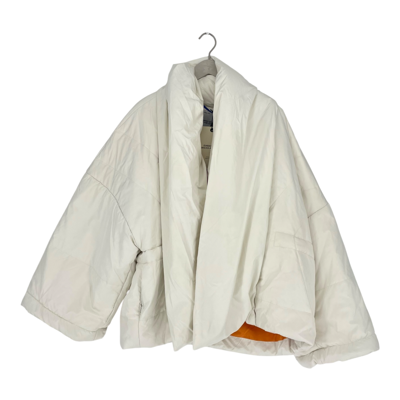 Embassy of Bricks and Logs chiba puffer coat, white | woman S