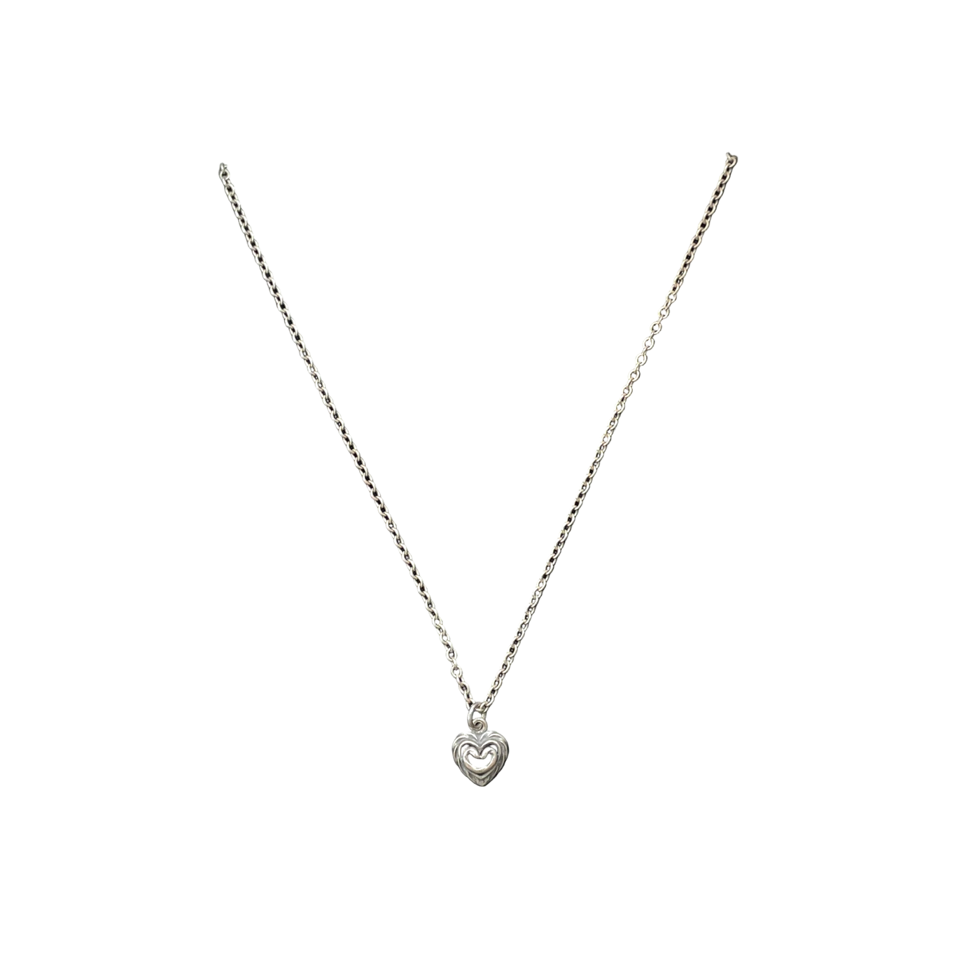 Kalevala Koru talon sydän necklace, silver