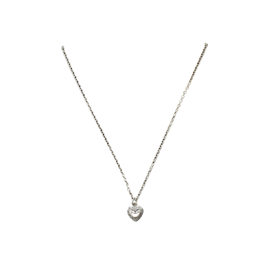 Kalevala Koru talon sydän necklace, silver