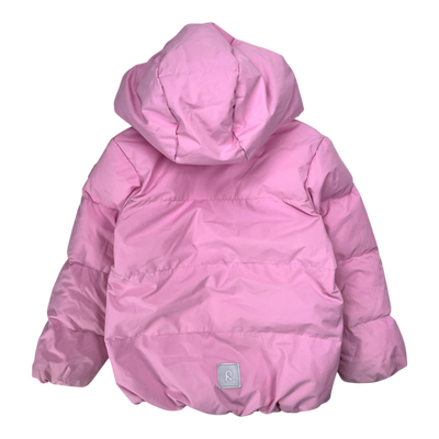 Reima paimio down winter jacket, light pink | 110cm