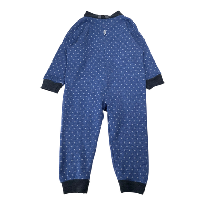 Kivat merino wool overall, blue | 110cm