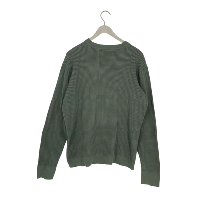 Samsøe Samsøe knitted sweater, moss green | man XL