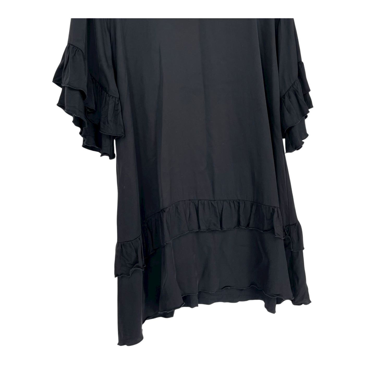 R/H frill dress, black | woman L