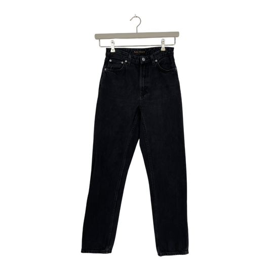 Nudie Jeans breezy britt jeans, black | woman 26/30
